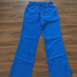 Royal blue charokee scrub bottoms